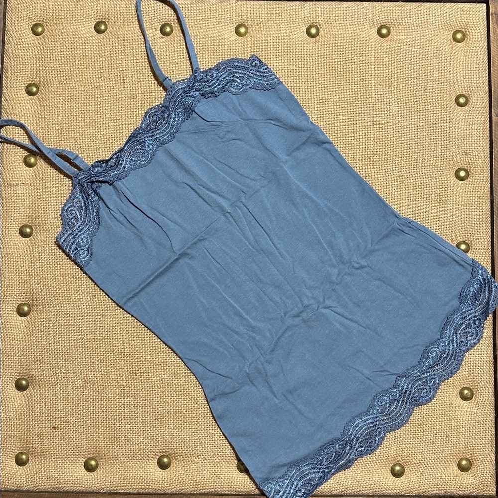 Ann Taylor Navy Lace Camisole
